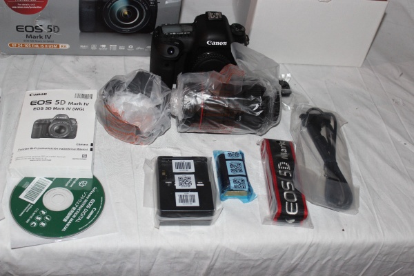 Canon EOS 5D Mark IV with Black Kit w/ EF 24-105mm f/4L