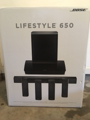 Bose Lifestyle 650 Home Theater Entertainment System