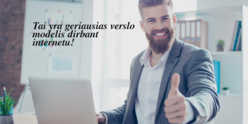 Darbas internetu